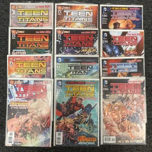 NEW 52 TEEN TITANS #1 THRU #12 Plus ANNUAL #1  DC COMICS