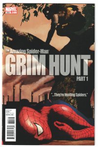 The Amazing Spider-Man #634, 635, 636, 637 (2010) Grim Hunt storyline complete!