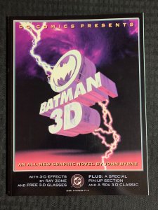 1990 BATMAN 3D by John Byrne SC FVF 7.0 1st DC Comics Printing w/ Glasses