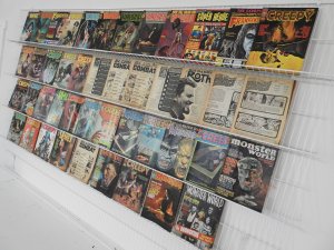 Huge Lot of 45 Low Grade Magazines W/ Creepy, Vampirella, Monster World, +More!