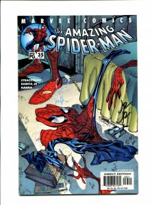 Amazing Spider-Man #35 - Signed John Romita Jr. (9.0) 2001