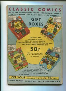 CLASSIC COMICS #20 (5.5) THE CORSICAN BROTHERS 2nd PRINT 1944