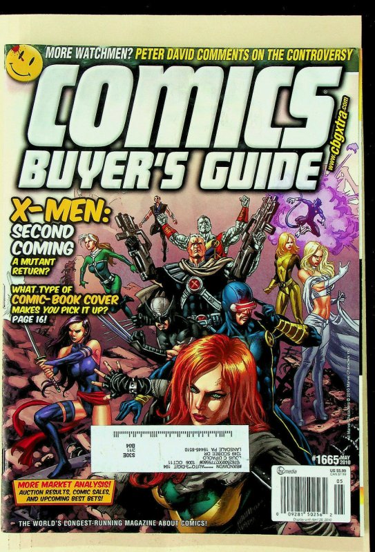 Comic Buyer's Guide #1665 May 2010 - Krause Publications 