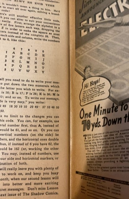 Shadow Comics #20 (1942) 3 chilling shadow stories fn cond