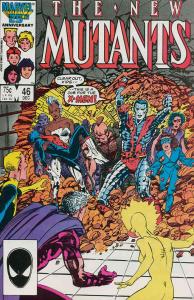 New Mutants, The #46 FN ; Marvel | X-Men Mutant Massacre tie-in