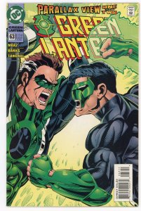 Green Lantern #63 (1990 v3) Flash Hawkman NM