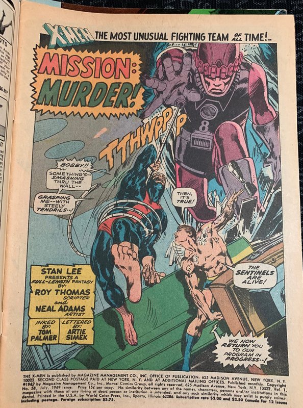 Neal Adams X Men Collection