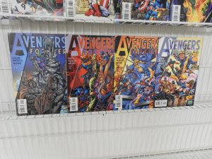 Avengers Forever #1-12 vs Kang The Conqueror Sharp Fine/VF Avg Cond Complete Set