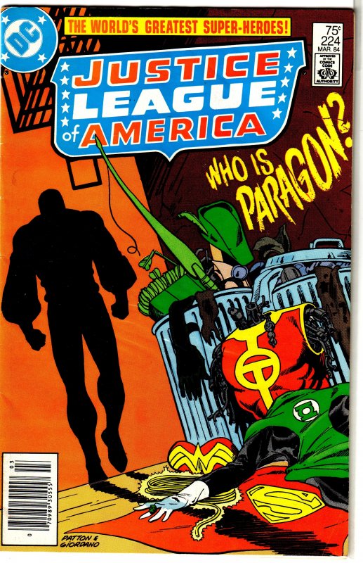 Justice League of America   vol. 1   #224 GD/VG Busiek/Patton, Paragon