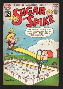 Sugar and Spike #42 1962-DC-Sheldon Mayer art-paper dolls-vacation issue-VG