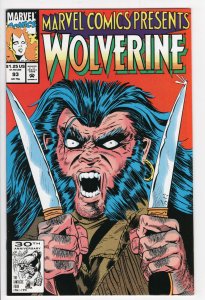 MARVEL COMICS PRESENTS #93 - 9.2 - WP - Wolverine - Ghost Rider - Cable