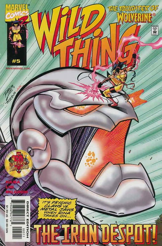 Wild Thing (2nd Series) #5 VF/NM; Marvel | we combine shipping 