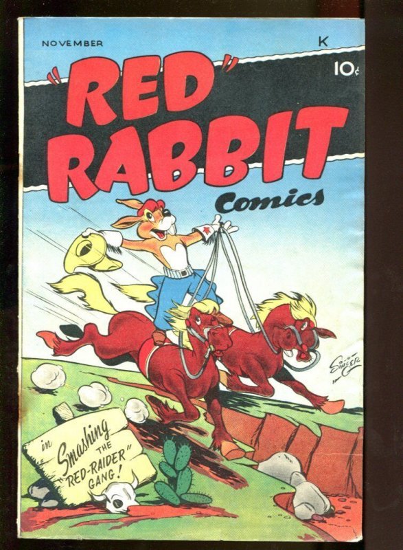 RED RABBIT COMICS #13 1949-GOLDEN AGE FN/VF