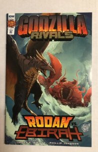 Godzilla Rivals: Rodan vs. Ebirah Cover C (2023) 1:10