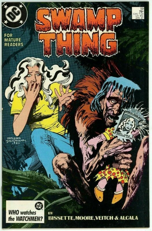 Swamp Thing #59 (1982) - 7.0 FN/VF *Reunion*