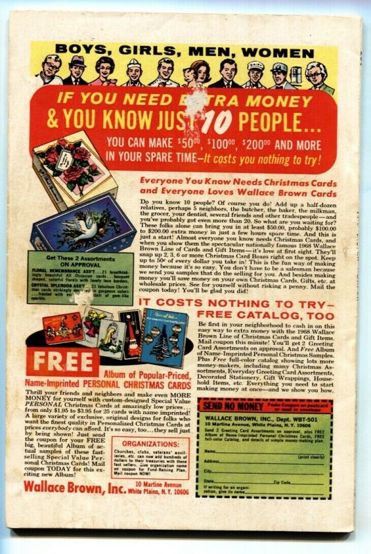 SILVER SURFER #2 comic book-1968-FIRST BADOON marvel vg