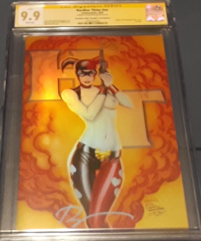 Hardlee Thinn Ryan Kincaid Topless Virgin Foil Cover Variant Lim/ 25  CGC 9.9 SS