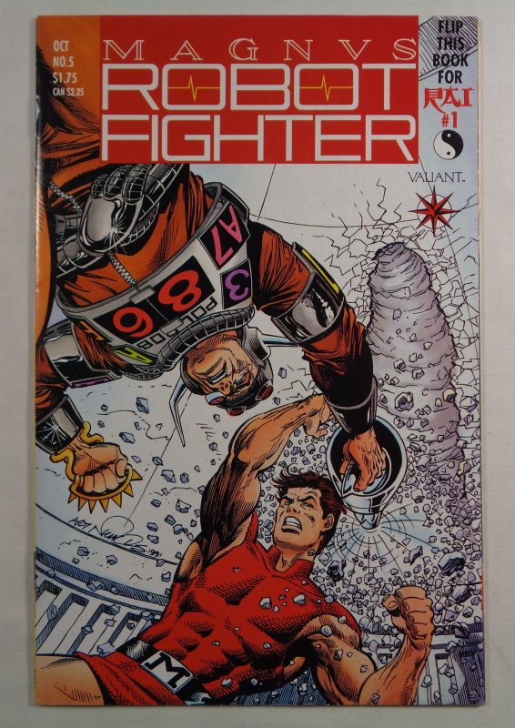 Magnus Robot Fighter #5 1st Full Appearance Rai Valiant 1991