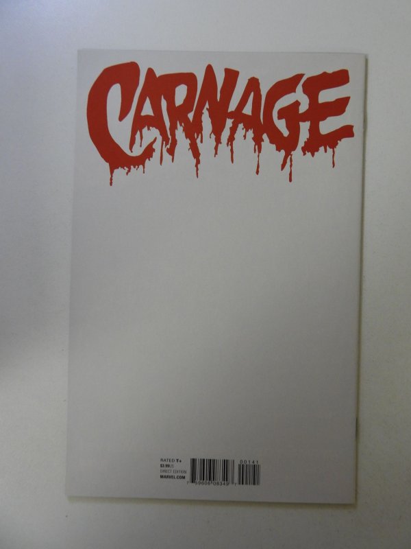 Carnage #1 Phantom Variant Cover (2016) VF/NM condition
