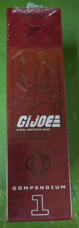 GI Joe A Real American Hero Red Compendium #1 Cobra Hardcover Sealed 2024 Image