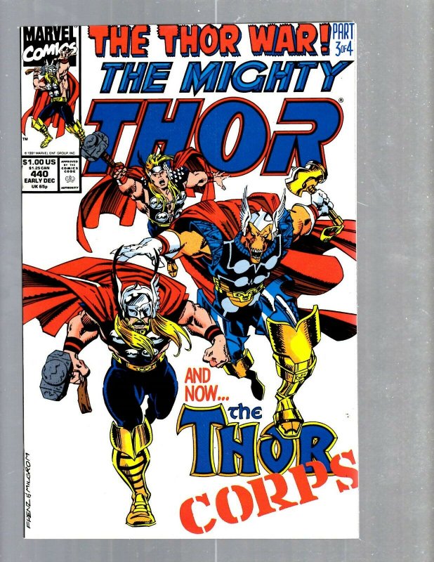 12 Thor Marvel Comics #400 408 432 433 434 435 436 437 438 439 440 441 GK39