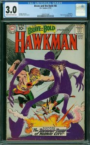 Brave and the Bold #36 (1961) CGC 3.0 GVG