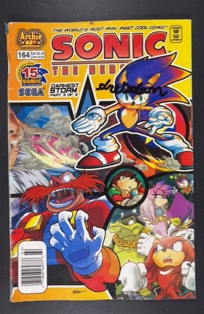 Sonic the Hedgehog #164 (2006) DAMAGED