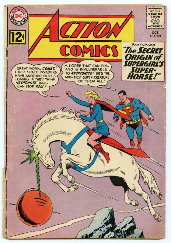 Action Comics 293 Oct 1962 GD/VG (3.0)