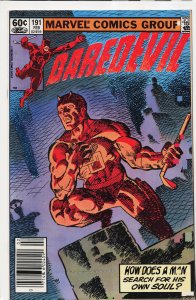Daredevil #191 Newsstand Edition (1983) Daredevil