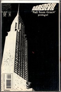Daredevil #319 Second Print Cover (1993) Daredevil
