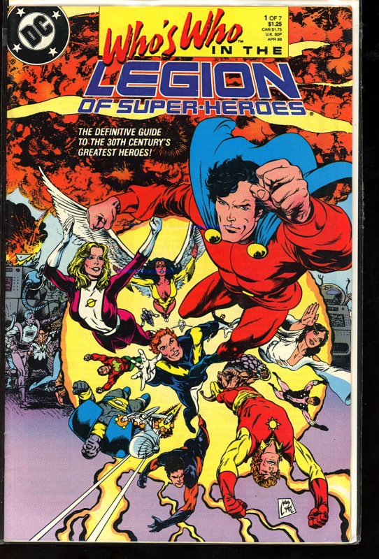 Who's Who in the Legion of Super-Heroes #1 (1988)