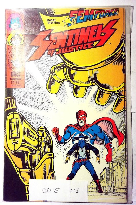 Captain Paragon and the Sentinels of Justice #6 (1986) AC Comics 1st Print Comic