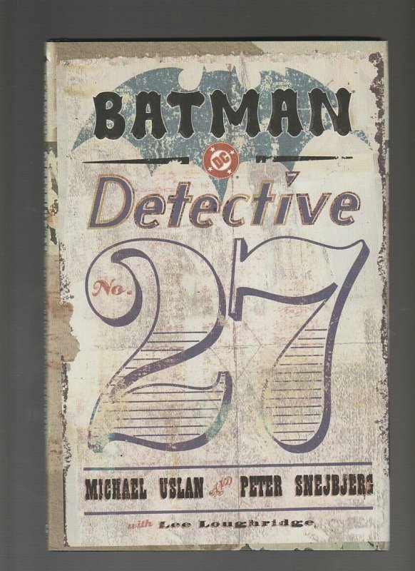 2003 BATMAN Detective #27 by Uslan HC/DJ VF-/FVF 1st DC / Fisherman Collection