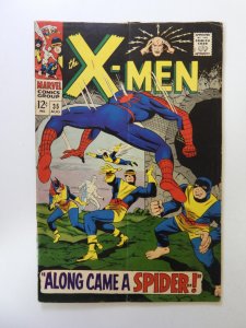 The X-Men #35 (1967) VG- condition subscription crease 1 tear back cover