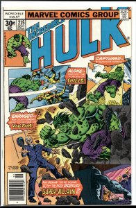 The Incredible Hulk #215 (1977) Hulk