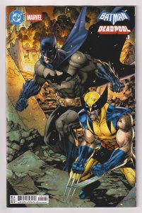 Batman Deadpool #1 Cvr K Jim Lee Wolverine Variant (DC, 2025) NM