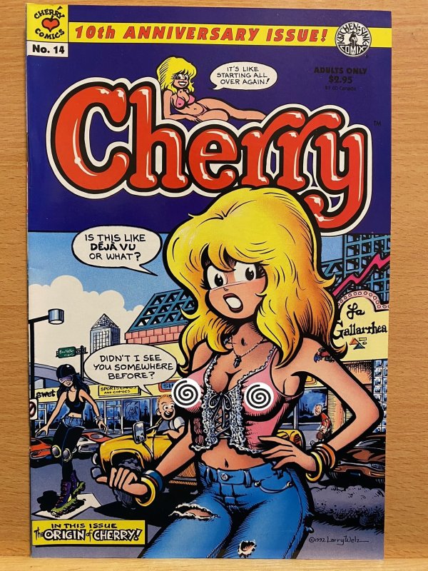 10 Issues of Cherry #11 through #19 and #22 Adults Only Underground Comics