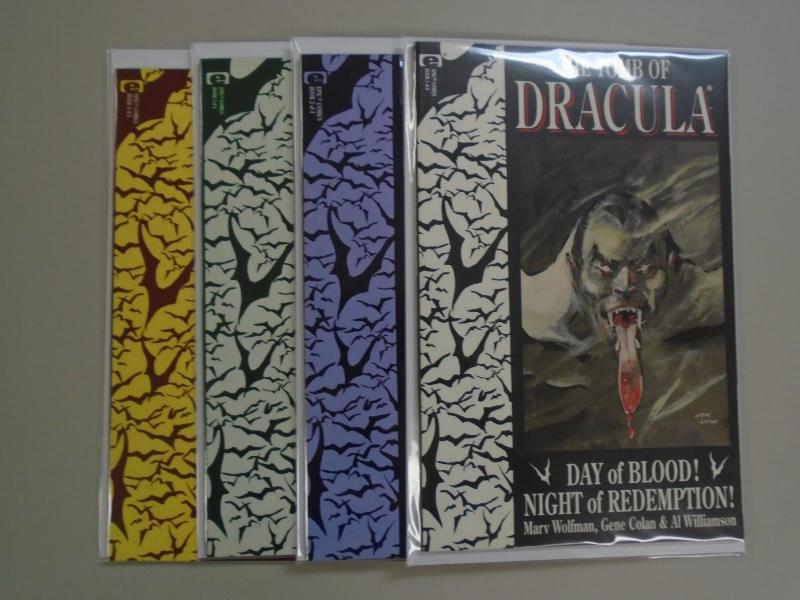 Tomb of Dracula set #1 to #4 - Third 3rd Series - NM - 1991