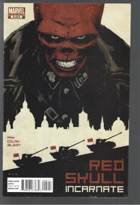 RED SKULL INCARNATE 1-5 NM(2011) ANTI-SEMITIC LANGUAGE;PRINT RUN DIMINISHED?