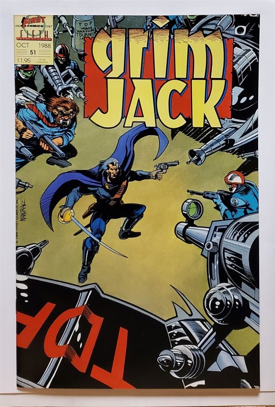 Grimjack #51 (Oct 1988, First) 7.5 VF-