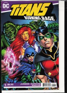 Titans: Burning Rage #1 (2019) Teen Titans