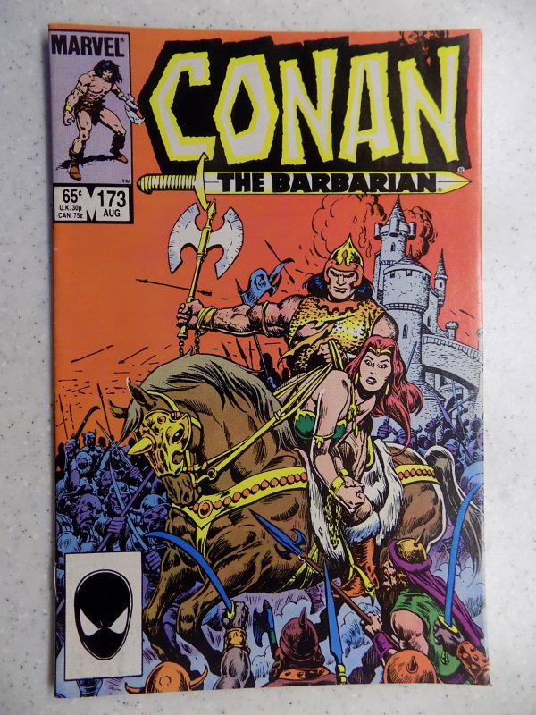 CONAN THE BARBARIAN # 173 MARVEL SAVAGE SWORD FANTASY