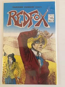 RED FOX  V1  #3  1986  SMALL PRINT RUN