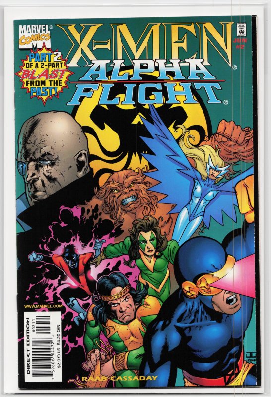 X-Men/Alpha Flight #2 (1998) Alpha Flight