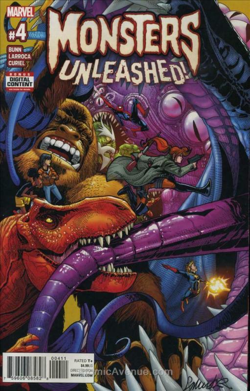 Monsters Unleashed (2nd Series) #4 VF/NM; Marvel | save on shipping - details in