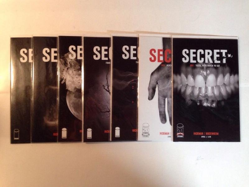 Secret 1-7 Complete Near Mint Lot Set Run Hickman Bodenheim