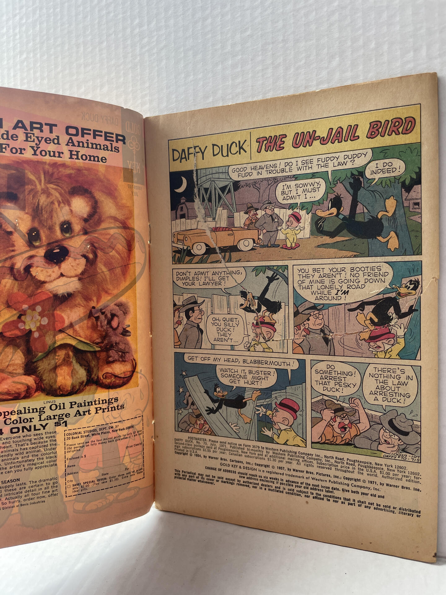 Daffy Duck #70 (1971) | Comic Books - Bronze Age, Gold Key / HipComic