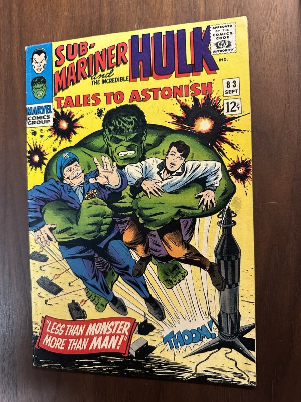 Tales to Astonish #83 VG Bill Everett Cover (Marvel 1966)