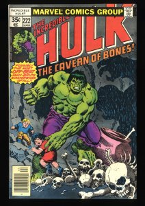 Incredible Hulk #222 VF 8.0