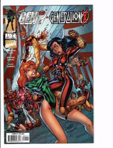 Lot of 2 Generation X + Gen 13 Marvel Image Comic Books #1 2 BH23 